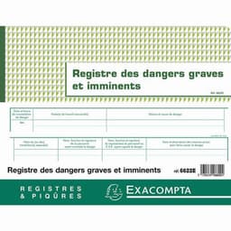 Piqûre Registre des dangers graves et imminents  20 pages - Image 4