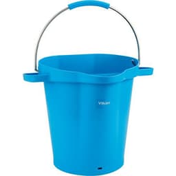Lot de 5 Seau gradué, bec verseur, 20 L, Bleu - Image principale
