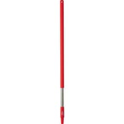 Lot de 5 Manche inox, Ø31 mm, 1025 mm, Rouge - Image principale