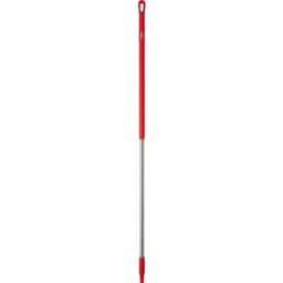 Lot de 5 Manche en acier inoxydable, Ø31 mm, 1510 mm, Rouge - Image principale