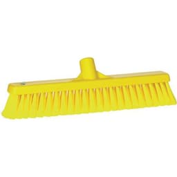 Lot de 10 Balai, 410 mm, Souple/fleuré, Jaune - Image principale