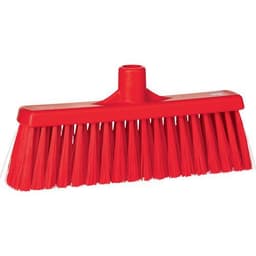 Lot de 15 Balai droit, fibres medium, 310 mm, Medium, Rouge - Image principale