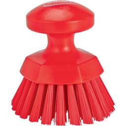 Lot de 15 Brosse ronde soleil, Ø110 mm, Dur, Rouge - Image principale