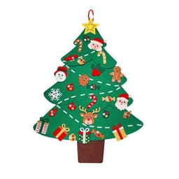Kit DIY sapin de Noël géant feutrine avec 30 décorations - Image 6
