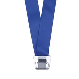 Lot de 10 Tours de cou bleus : Clip No-TwistTM - 44 cm x 2 cm - Image 5