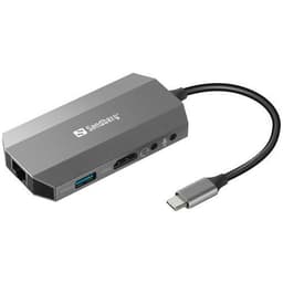 Station d'accueil de voyage USB-C 6 en 1 - Sandberg - Image principale