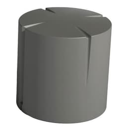 Pouf rond Connexio - gris quartz - Image principale