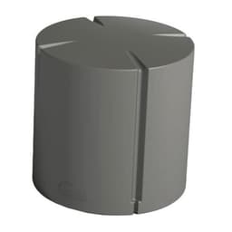 Pouf rond Connexio - gris quartz - Image 2