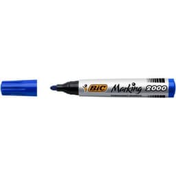 Marqueur permanent pointe ogive Bic  - bleu - Image principale