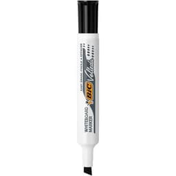 Marqueur Velleda pointe biseautée encre à base d'Ester Bic - noir - Image principale