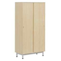 Armoire Bip Bop portes coulissantes 120 cm - hêtre - Image principale