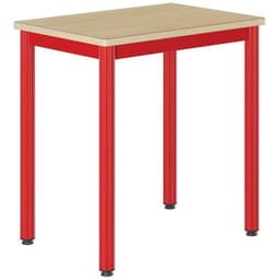 Table Carélie 70x50 cm fixe stratifié hêtre chants alaisés - Mobidecor - Image principale