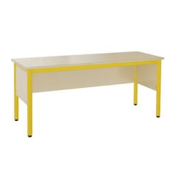 Chaire prof Nova 160 x 64 cm stratifié coquille d oeuf Mobidecor - Image principale