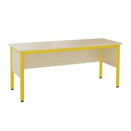 Chaire prof Nova 160 x 64 cm mélaminé coquille d oeuf Mobidecor - Image principale