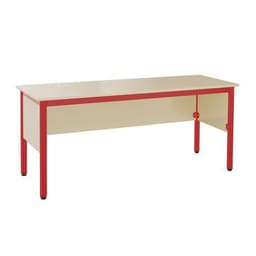 Chaire prof Nova 160 x 64 cm mélaminé coquille d oeuf Mobidecor - Image 2