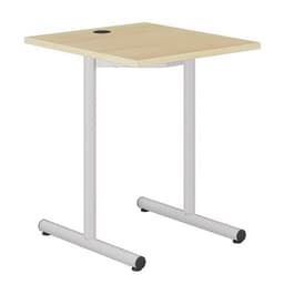 Table info Hubbe prof. 70 cm T6 mélaminé chants polypro. - Mobidecor - Image 2
