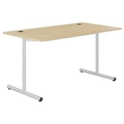 Table informatique Hubbe prof 80 cm T6 stra chants polypro- Mobidecor - Image 2