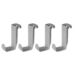 Lot de 4 crochets porte cartable pour table Gange - Tage - Lem - gris - Image principale