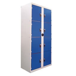 Armoire visitable 8 cases - bleu - Image principale