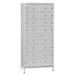 Armoire de stockage 32 téléphones/tablettes Gris/Gris - Manutan Expert - Image principale