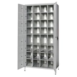 Armoire de stockage 32 téléphones/tablettes Gris/Gris - Manutan Expert - Image 4