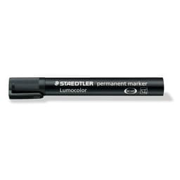Marqueur permanent pointe biseautée Staedtler - noir - Image 2