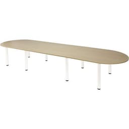 Table Ovale Conseil 4, 6 ou 8 pieds tube - Image 13