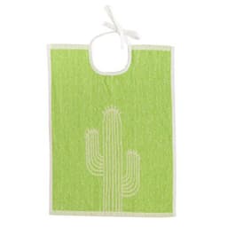 Lot 12 bavoirs Cactus fermeture à lacets 35X45 cm 3 coloris  - Manutan Expert - Image 3