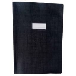 Protège-cahier A4 plastique épais épaisseur: 20/100e - Noir - Image principale