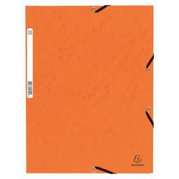 Chemise élastique et rabats A4 Orange - Image principale