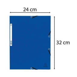 Paquet de 10 chemises A4 à élastiques et rabats pour format A4 assorties. carte lustrée - Image 8
