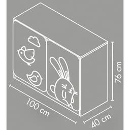 Meuble bas 2 portes - Image 2