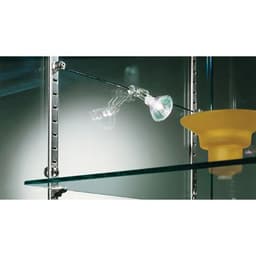 Vitrine Easy E6 avec éclairage socle Noir - Image 2