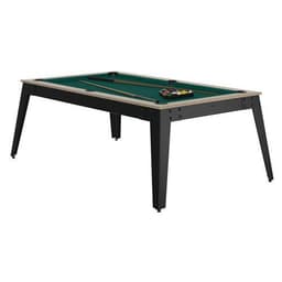 Billard Steel cadre oslo - tapis vert - pieds gris - Image 3