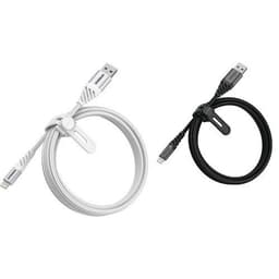 Câble Premium tressé et renforcé USB-A à Lightning Otter Box - Image principale