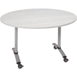 Table ronde plateau mélaminé pivotant Axe - Manutan Expert - Image 4