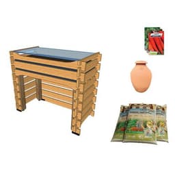 Pack complet : potager 0,5m² + terreau et graines - Image principale