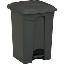 Poubelle plastique agroalimentaire 70 L gris - Image principale
