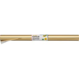 Rouleau papier aluminium double face 0,50 x 10 m - argent / or - Image principale