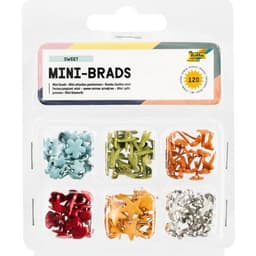 Boite 120 attaches parisiennes fantaisie 10 mm - Image principale