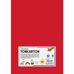 Assortiment 500 feuilles carton dessin A4 160g 10 coloris - Image principale