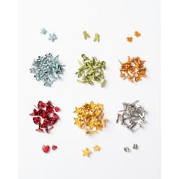 Boite 120 attaches parisiennes fantaisie 10 mm - Image 2