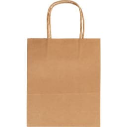 Sac papier kraft 125g 18 x 21 x 8 cm à décorer (Lot de 20) - Image 2