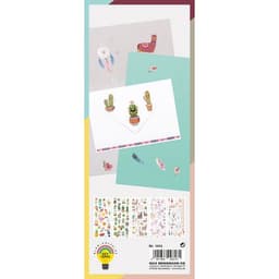 Ensemble 5 feuilles de stickers thèmes variés humoristique - Image 11