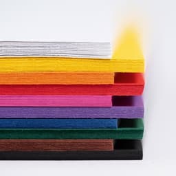 Paquet 100 feuilles dessin 21x29.7 cm  180g couleurs assorties Folia - Image 9