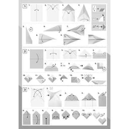 Pochette 50 feuilles 21x29.7 cm papier origami 80g imprimés assorties - Image 5
