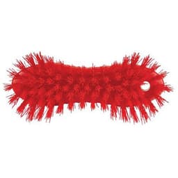 Lot de 10 Brosse papillon, 170 mm, dur, rouge - Image 2