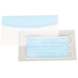 Lot de 6 Etuis porte-masque antimicrobiens format chéquier - Image 3