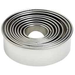 Découpoir rond uni de 9 emporte pièces Inox - Lacor - Image principale