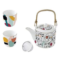 Coffret Théière + 2 gobelets Modernism - Coffee Mania - Easy Life - Image 4